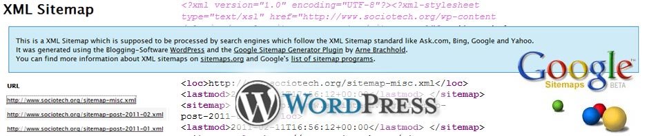 Google Sitemaps