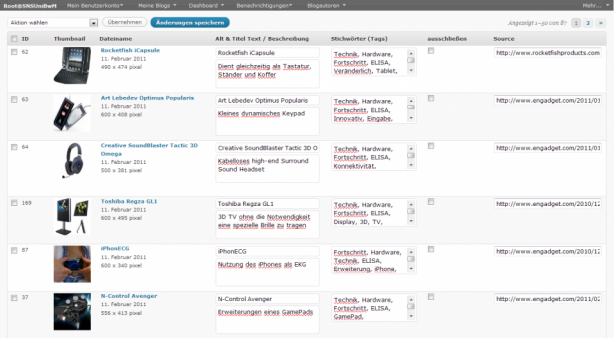 NextGEN Gallery Source Feld