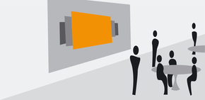 Periphere Wahrnehmung von Inhalten