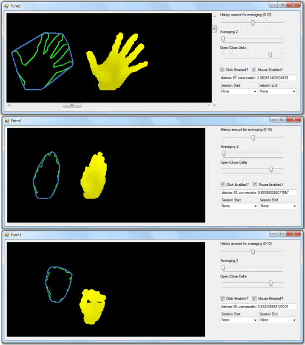 Palm Click and Drop