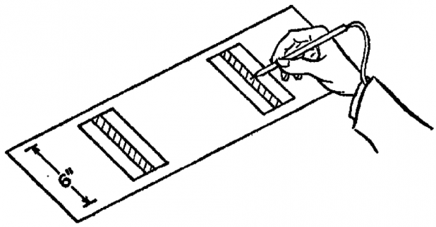 Ursprunglicher Fitts' Law Test
