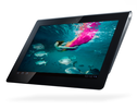 Sony Tablet S mit 9,4" Bildschirmdiagonale und schräger Bauform